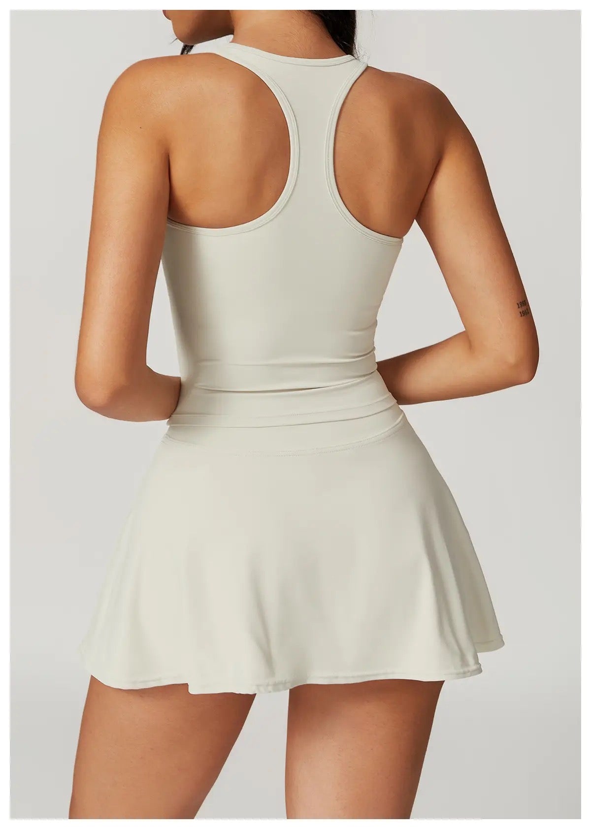 Build in padded bra yoga/tennis set