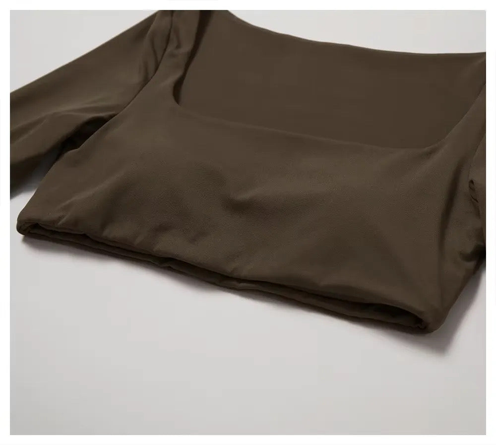Fitness micro-flare sustainable yoga set