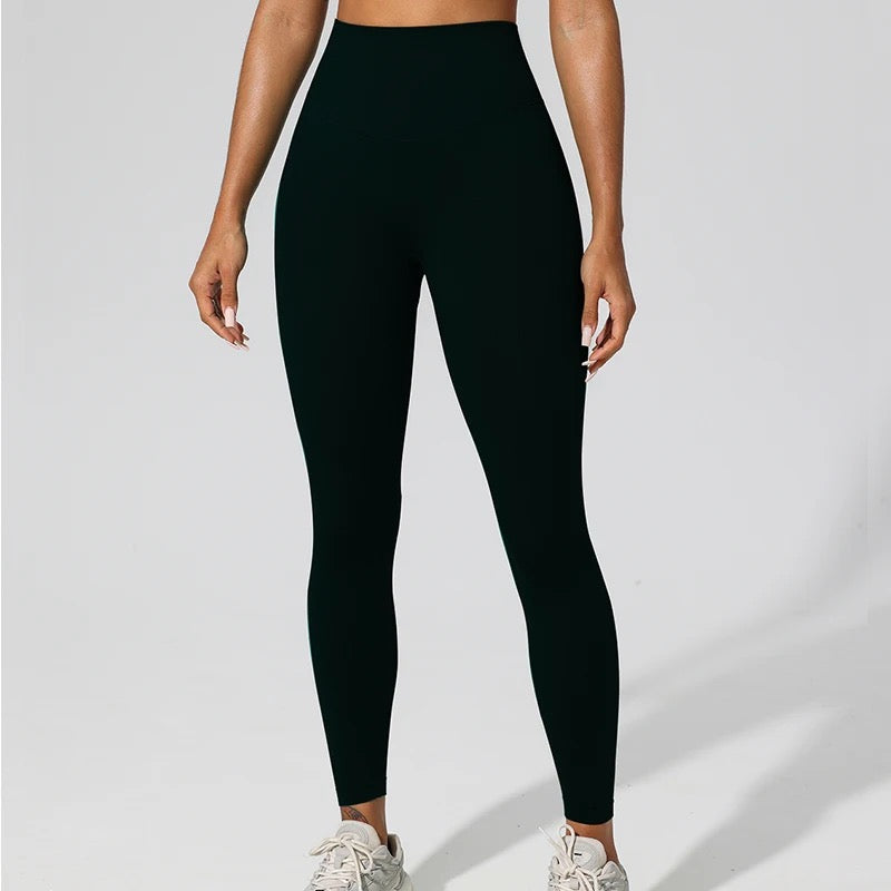 Seamless high waisted scrunchie back legging