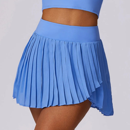 Double inner layer quick dry lightweight pleated golf,tennis skirt